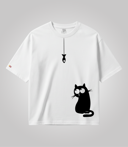 Polera "Gato Pescador"