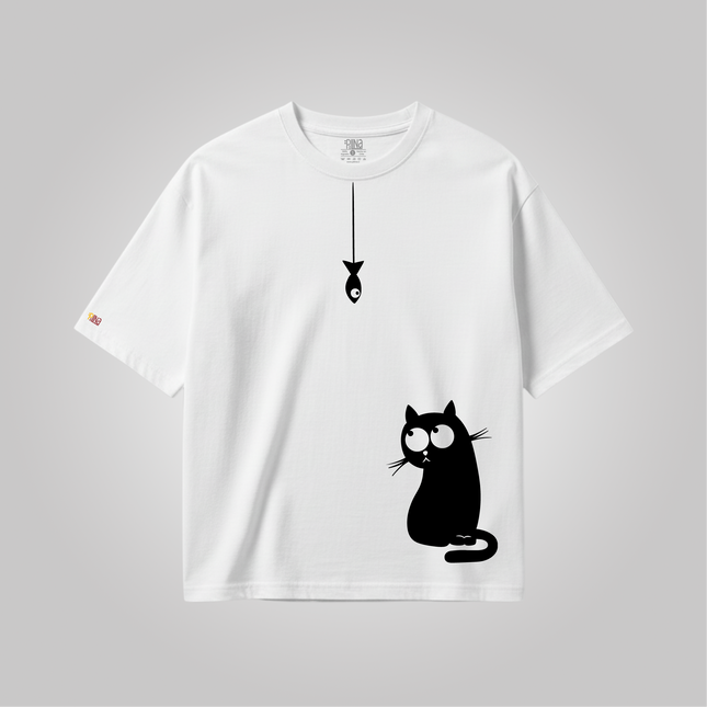 Polera "Gato Pescador"
