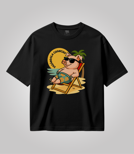 Polera "Pásandola Chancho"
